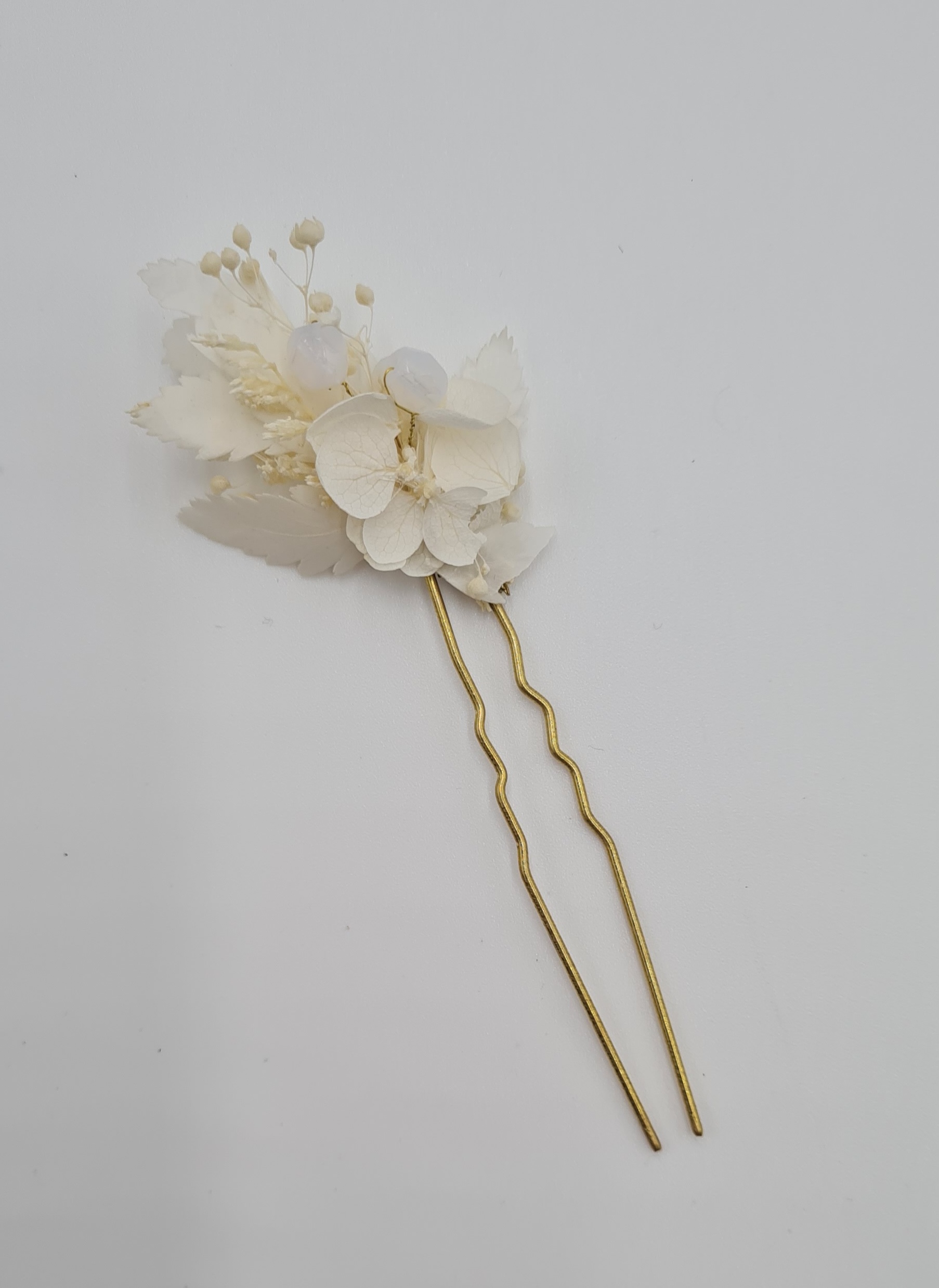 Haarnadel JULE aus Trockenblumen – Bild 2