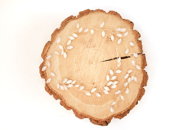 Headpiece Gold mit süßen Steinchen – Bild 2