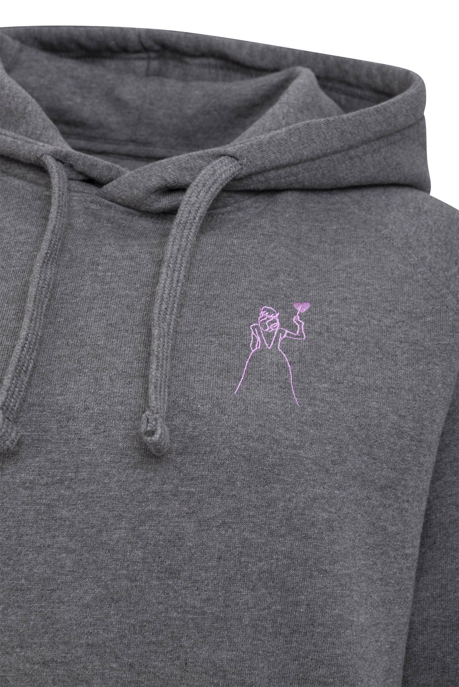 Hoodie Anna - Motiv Fee - Farbe Dark Heather aus 100 {5d1a129028b4ceec095b245af42ac8bbb2c9f9ab97ae0a67118505214091ed22} Bio-Baumwolle – Bild 5
