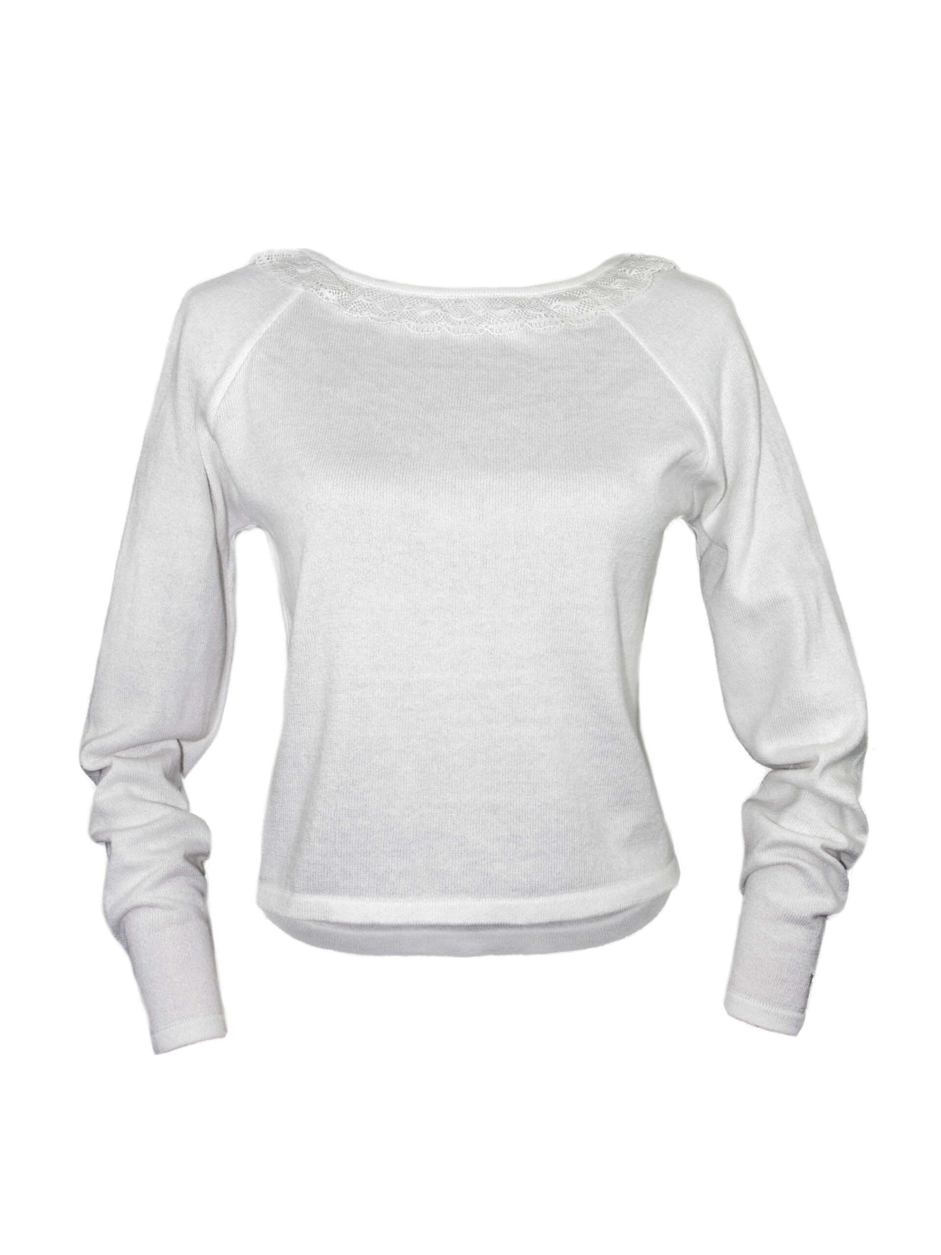 #be cute | V-Ausschnitt-Pullover und Spitze – Bild 3