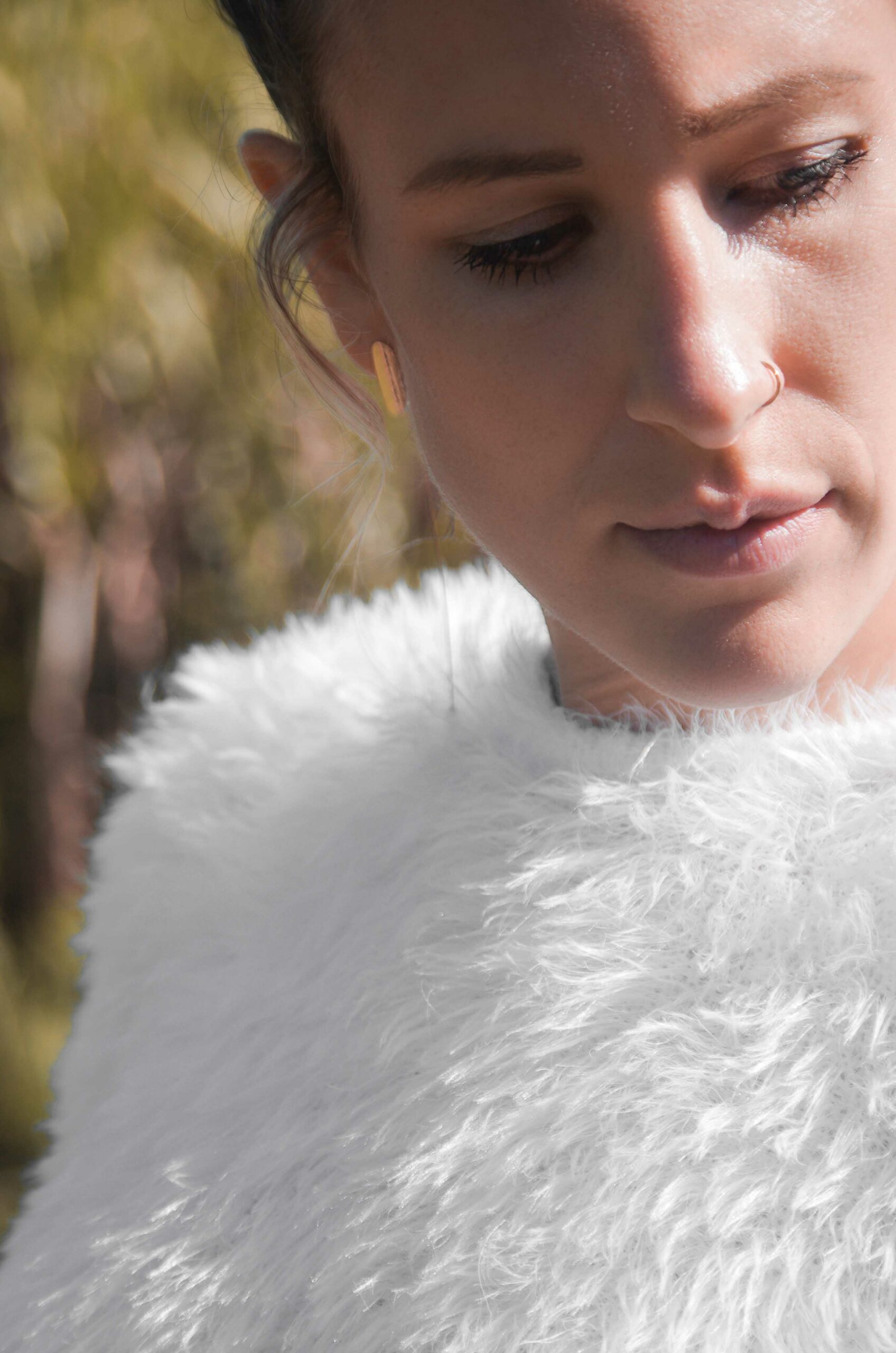 #be free | Braut-Strickjacke in ivory – Bild 4