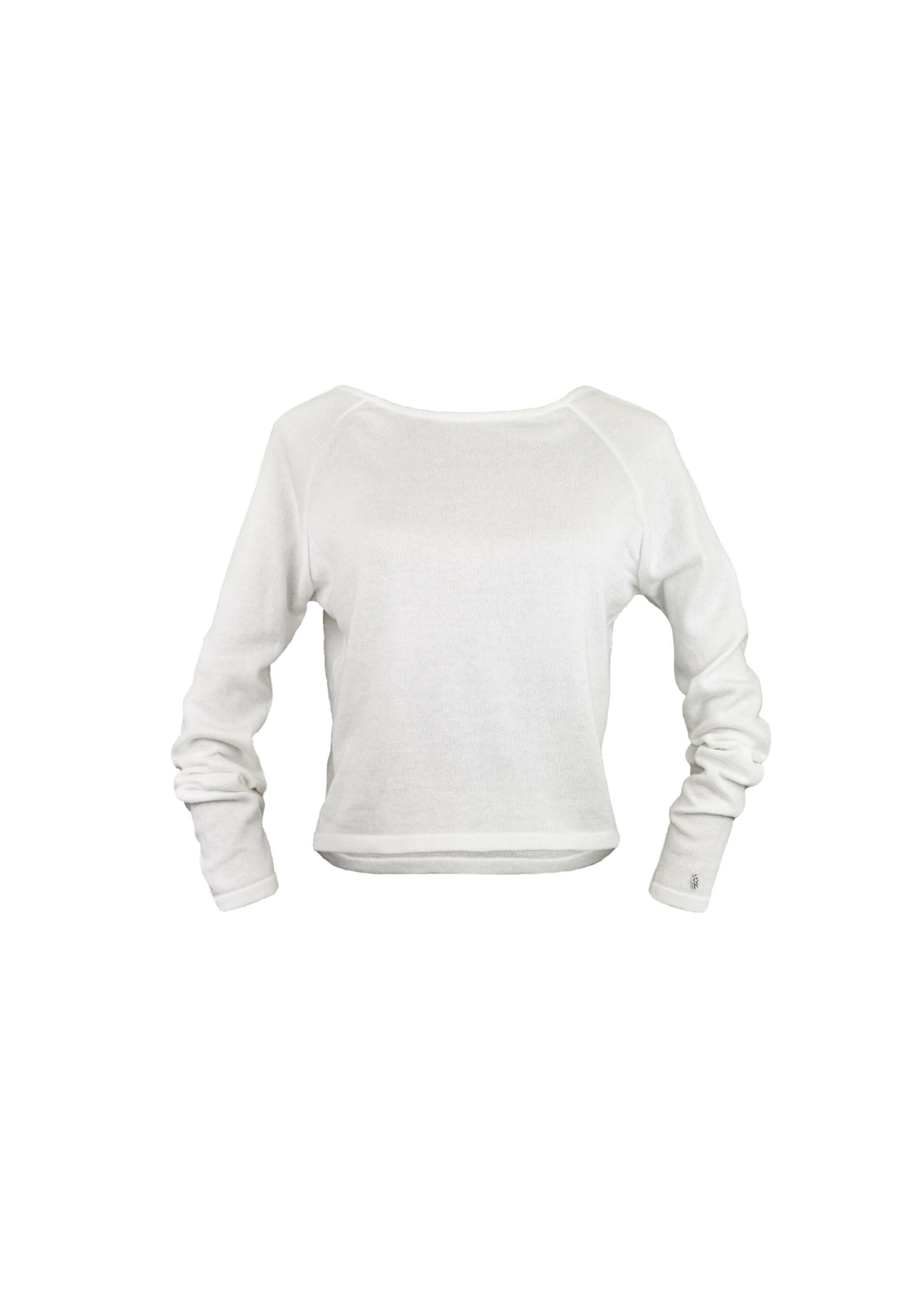 Braut Pullover mit Spitzeneinsatz