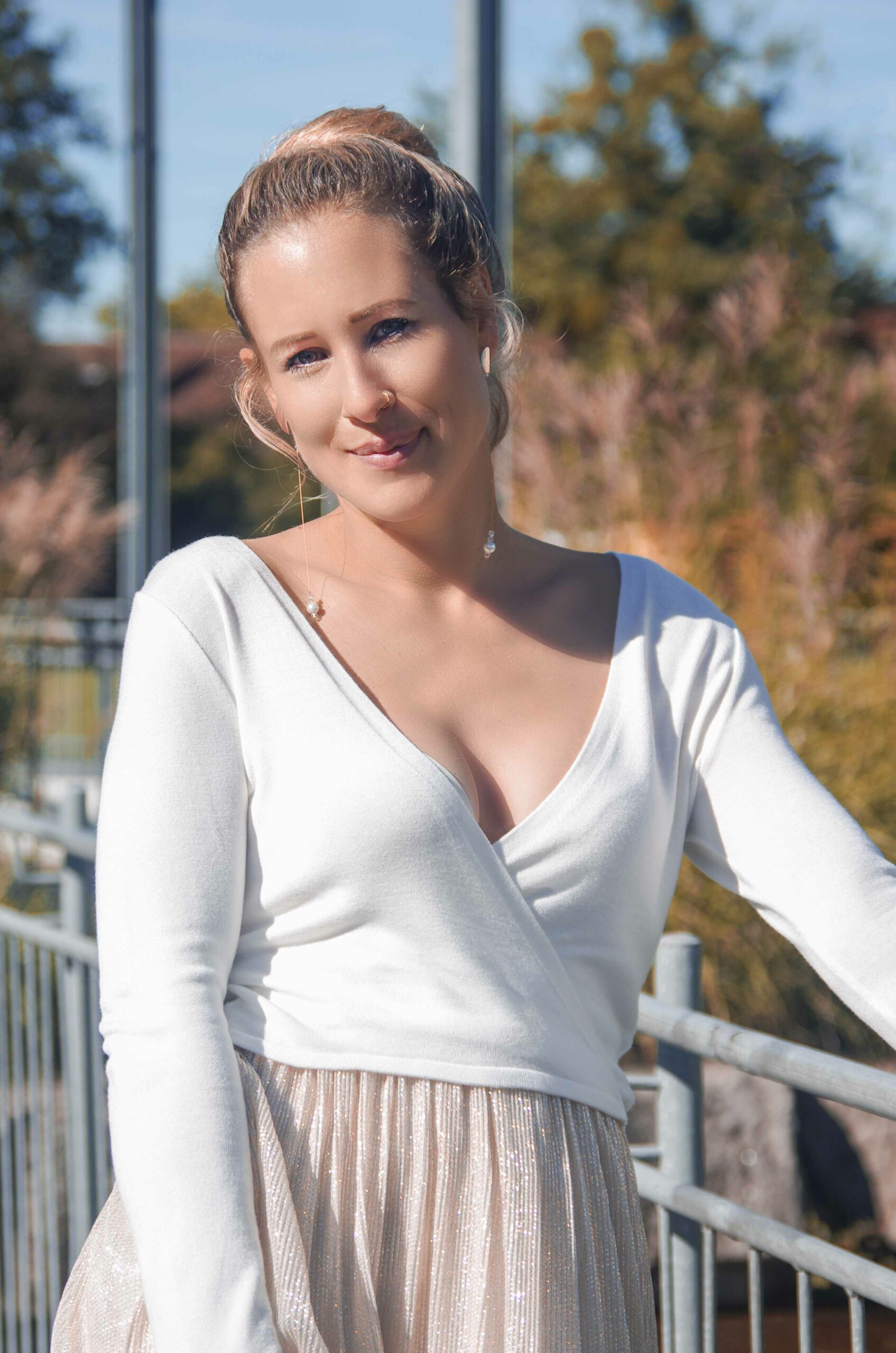 #be pretty | Braut-Wickeljacke in ivory – Bild 2